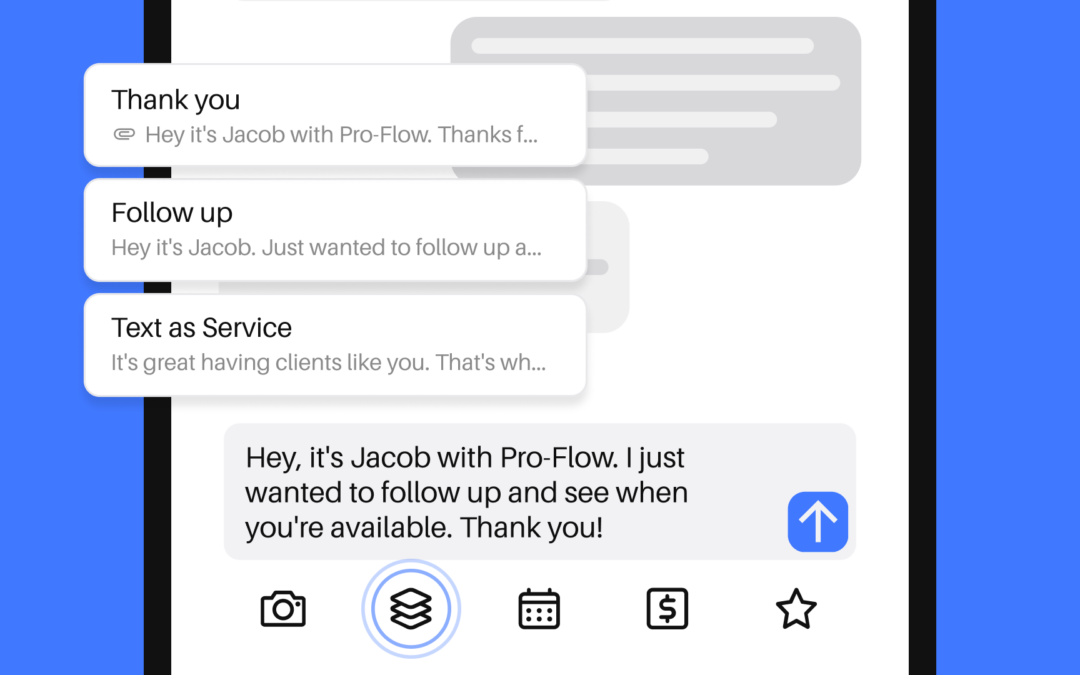 Business Texting Library: Templates